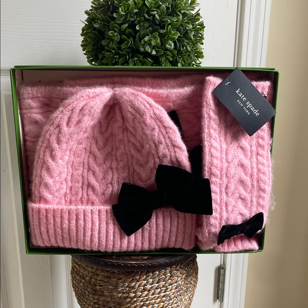 Kate Spade Pink Coquette, Cottagecore 3pc Set